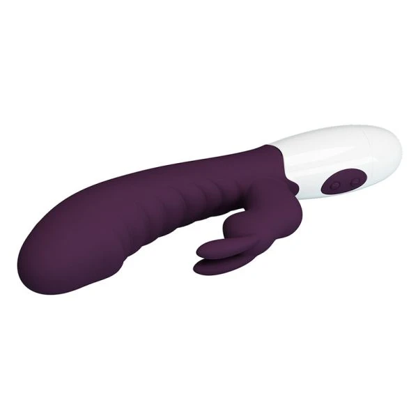 Pretty Love Naughty Bunny Rabbit-Vibrator mit 30 Funktionen, lila
