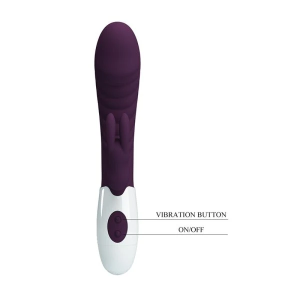 Pretty Love Naughty Bunny Rabbit-Vibrator mit 30 Funktionen, lila
