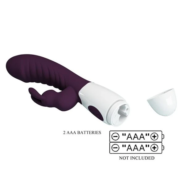 Pretty Love Naughty Bunny Rabbit-Vibrator mit 30 Funktionen, lila
