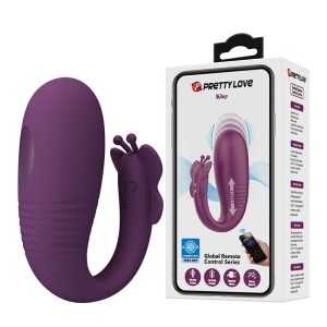 Pretty Love Klay Stoot-Ei-Vibrator met app-bediening, Paars Pretty Love Klay Stoot-Ei-Vibrator met app-bediening, Paars - Afbeelding 2