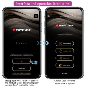 Pretty Love Klay Stoot-Ei-Vibrator met app-bediening, Paars Pretty Love Klay Stoot-Ei-Vibrator met app-bediening, Paars - Afbeelding 10