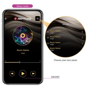 Pretty Love Klay Stoot-Ei-Vibrator met app-bediening, Paars Pretty Love Klay Stoot-Ei-Vibrator met app-bediening, Paars - Afbeelding 14