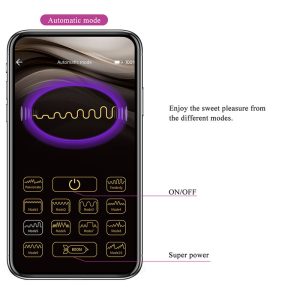 Pretty Love Klay Stoot-Ei-Vibrator met app-bediening, Paars Pretty Love Klay Stoot-Ei-Vibrator met app-bediening, Paars - Afbeelding 16