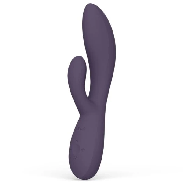 Lelo INA Thrust Rabbit Vibrator mit Stoßfunktion und Klitorisreizer, lila