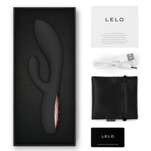 Lelo INA Thrust Rabbit Stootvibrator met clitorisstimulator, zwart Lelo INA Thrust Rabbit Stootvibrator met clitorisstimulator, zwart - Afbeelding 10