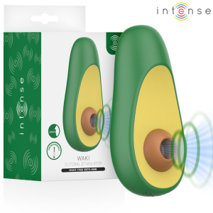 Intense Waki Avocado Klitoris-Saugstimulator, Silikon Intense Waki Avocado Klitoris-Saugstimulator, Silikon – Bild 2