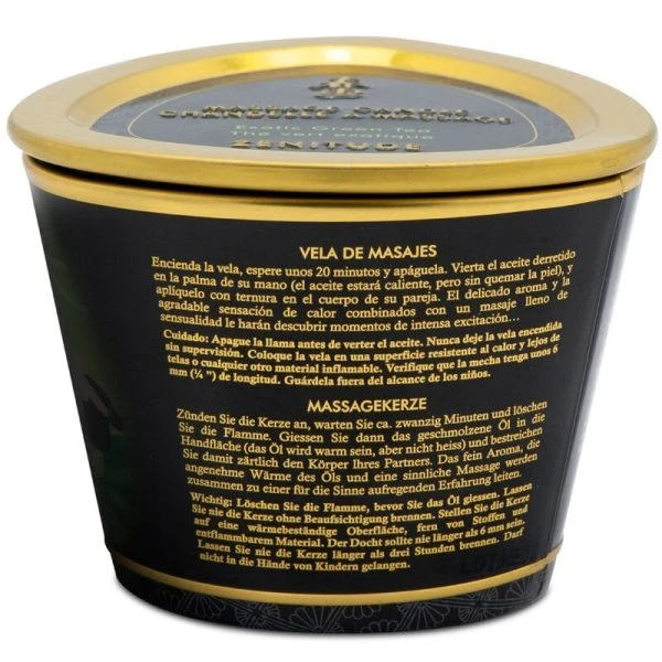 Shunga Massagekerze Mango mit warmem Öl 170 ml
