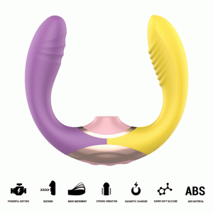 Intense Willow 3-in-1 Zuig- en Vibratiestimulator met 10 programma's