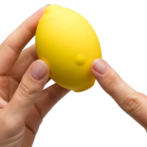 Romp Lemon Crush Lucht-Klitorisstimulator Geel