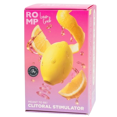 Romp Lemon Crush Lucht-Klitorisstimulator Geel