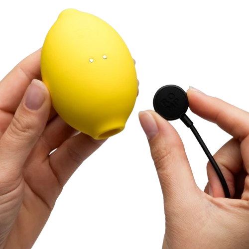 Romp Lemon Crush Lucht-Klitorisstimulator Geel