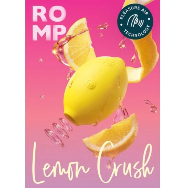 Romp Lemon Crush Lucht-Klitorisstimulator Geel