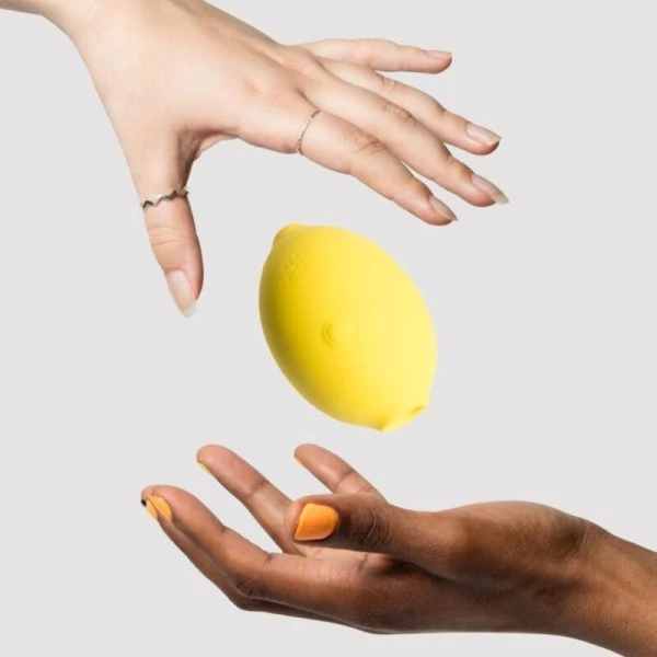 Romp Lemon Crush Lucht-Klitorisstimulator Geel