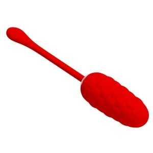 Pretty Love Vibro-Ei met 12 functies, rood, oplaadbaar