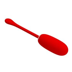 Pretty Love Vibro-Ei Julius waterdicht rood met 12 functies