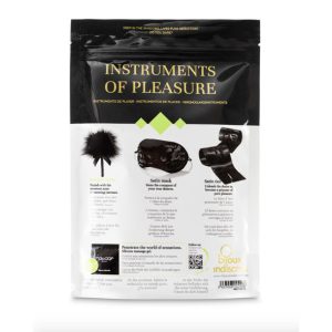 Bijoux Indiscrets Instruments of Pleasure Green Level Toy-Set mit Handschellen und Maske – Bild 9