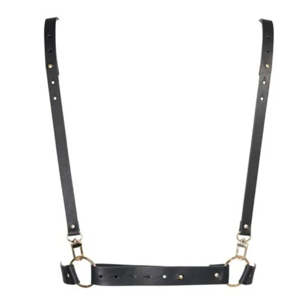 Bijoux Indiscrets Maze X Harness Bondage-harnas Zwart
