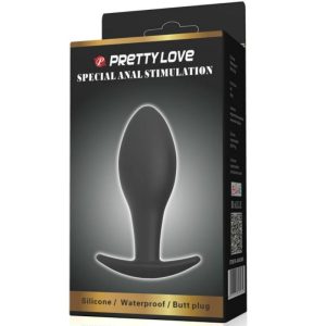 Pretty Love Aarsplug Siliconenanker met ergonomisch ontwerp Zwart Pretty Love Aarsplug Siliconenanker met ergonomisch ontwerp Zwart - Afbeelding 6
