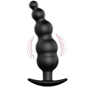 Pretty Love Analvibrator aus Silikon mit 12 Modi und Fernbedienung schwarz – Bild 8
