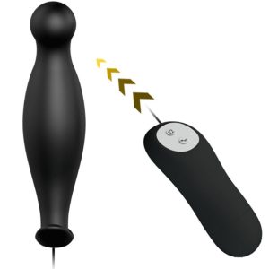 Pretty Love Silikon Analplug mit 12 Vibrationsmodi schwarz Pretty Love Silikon Analplug mit 12 Vibrationsmodi schwarz – Bild 8