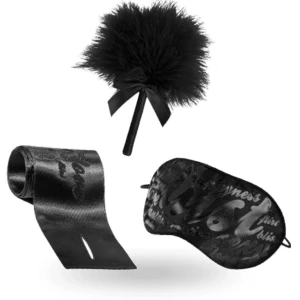 Bijoux Indiscrets Instruments of Pleasure Green Level Toy-Set met handboeien en masker