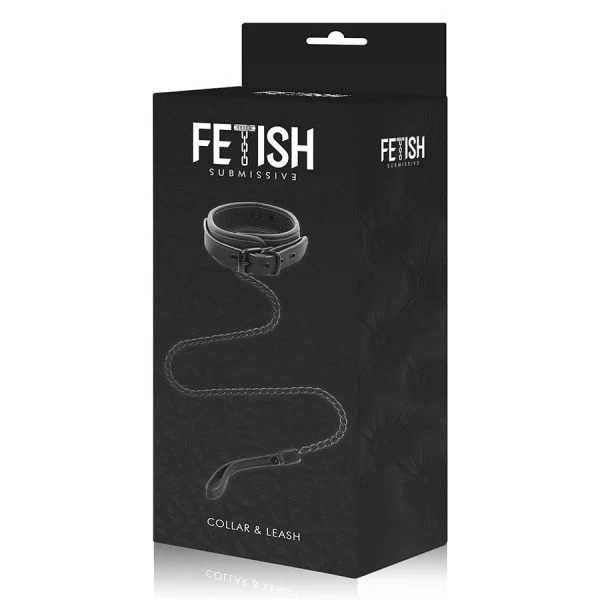 Fetish Submissive Kettenhalskette mit Neopren-Futter