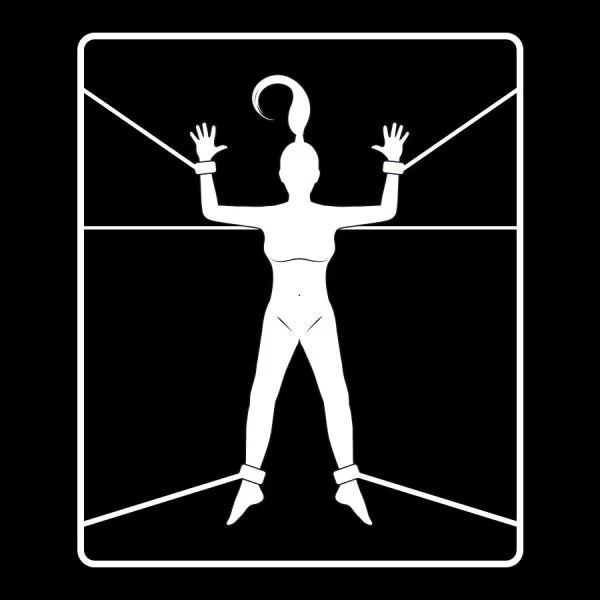 Fetish Submissive Handschellen- und Fessel-Set mit Neopren-Futter