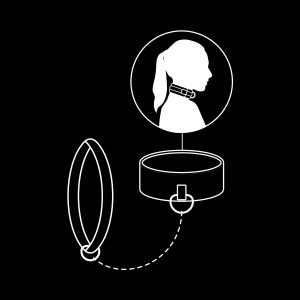 Fetish Submissive Kettenhalskette mit Neopren-Futter Fetish Submissive Kettenhalskette mit Neopren-Futter – Bild 11