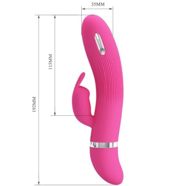 Pretty Love Rabbit-Vibrator Flirtation Ingram met Elektroschok Pretty Love Rabbit-Vibrator Flirtation Ingram met Elektroschok