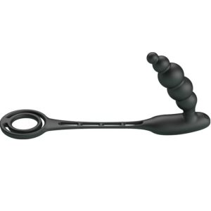 Pretty Love Penisring mit Prostatavibrator und 12 Modi, Silikon Pretty Love Penisring mit Prostatavibrator und 12 Modi, Silikon – Bild 2