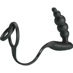 Pretty Love Penisring mit Prostatavibrator und 12 Modi, Silikon Pretty Love Penisring mit Prostatavibrator und 12 Modi, Silikon – Bild 5