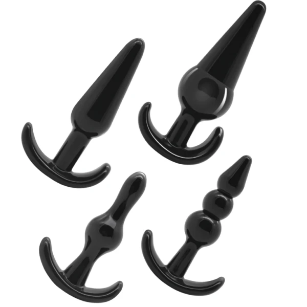 Addicted Toys Anale plugset met 4 plugs voor afwisselende stimulatie