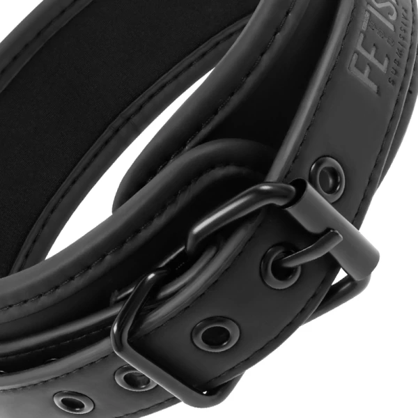 Fetish Submissive Kettenhalskette mit Neopren-Futter