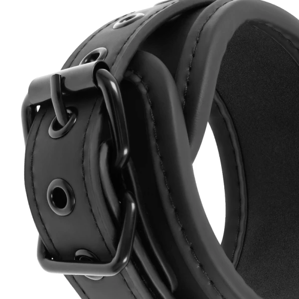 Fetish Submissive Luxus-Bedkoppelingsset met Neopreen-voering