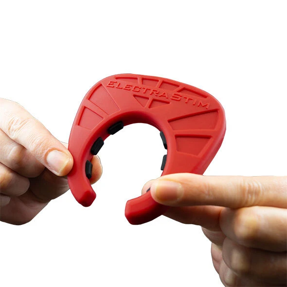 Electrastim Silikon-Fusion Viper Penisring voor Elektroseks