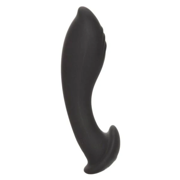 Calexotics Analplug van vloeibaar siliconen Eclipse Flex Probe met vibratie