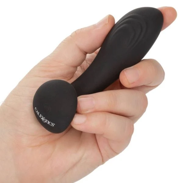 Calexotics Analplug van vloeibaar siliconen Eclipse Flex Probe met vibratie