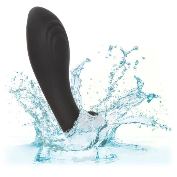 Calexotics Analplug van vloeibaar siliconen Eclipse Flex Probe met vibratie