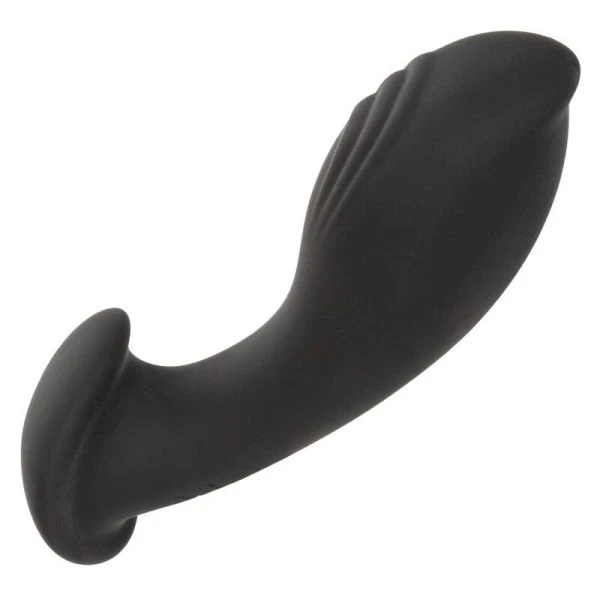Calexotics Analplug van vloeibaar siliconen Eclipse Flex Probe met vibratie