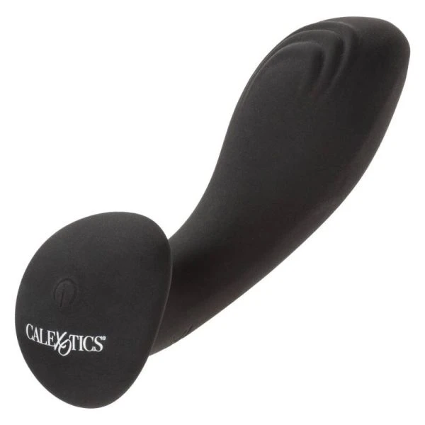 Calexotics Analplug van vloeibaar siliconen Eclipse Flex Probe met vibratie