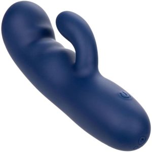 Calexotics Cashmere Silk Duo G-Punt Vibrator Blauw Calexotics Cashmere Silk Duo G-Punt Vibrator Blauw - Afbeelding 5