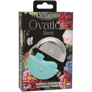 Calexotics Ovation Rave Stimulator Opgelegde Vibrator Aqua Green Calexotics Ovation Rave Stimulator Opgelegde Vibrator Aqua Green - Afbeelding 3