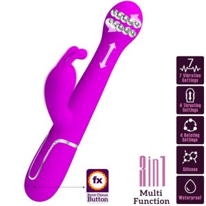 Pretty Love Dejon Rabbit Vibrator 3 in 1 Multifunktion Violett Pretty Love Dejon Rabbit Vibrator 3 in 1 Multifunktion Violett – Bild 10