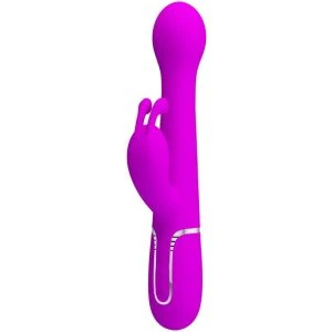 Pretty Love Dejon Rabbit Vibrator 3 in 1 Multifunctioneel Violet