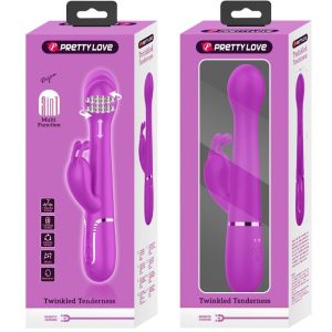 Pretty Love Dejon Rabbit Vibrator 3 in 1 Multifunktion Violett Pretty Love Dejon Rabbit Vibrator 3 in 1 Multifunktion Violett – Bild 11