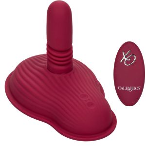 Calexotics Rider Massager Doppelmotor Stoß- und Vibrationsmassager Rot – Bild 8