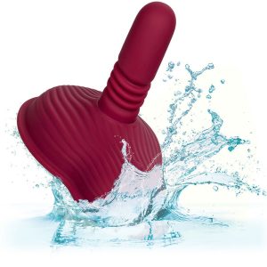 Calexotics Rider Massager Doppelmotor Stoß- und Vibrationsmassager Rot – Bild 12