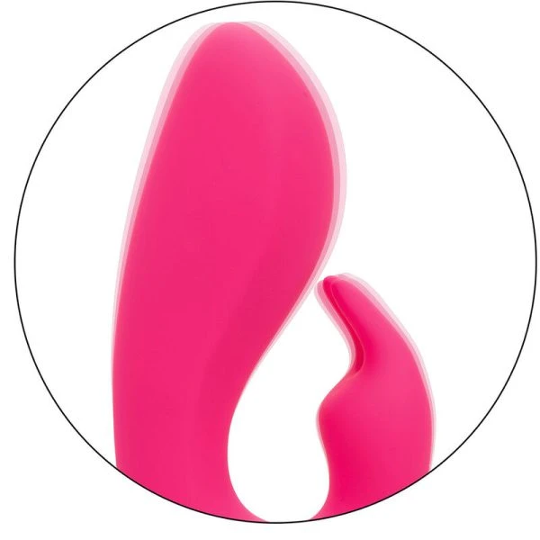 Calexotics So. CAL Sunshine Vibrator Rabbit met clitorisstimulator, Fuchsia