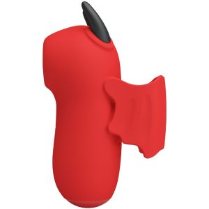 Pretty Love Magic Devil Stimulator Auflegevibrator rot Pretty Love Magic Devil Stimulator Auflegevibrator rot – Bild 3
