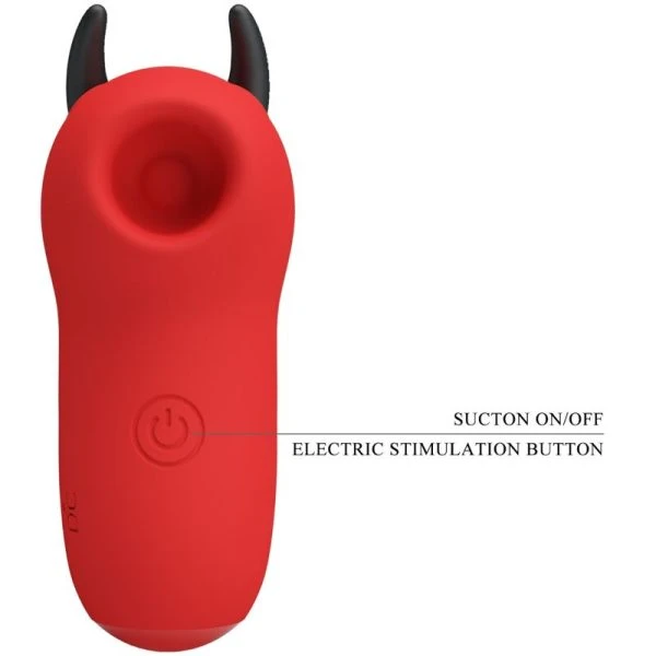 Pretty Love Magic Devil Stimulator Auflegevibrator rot